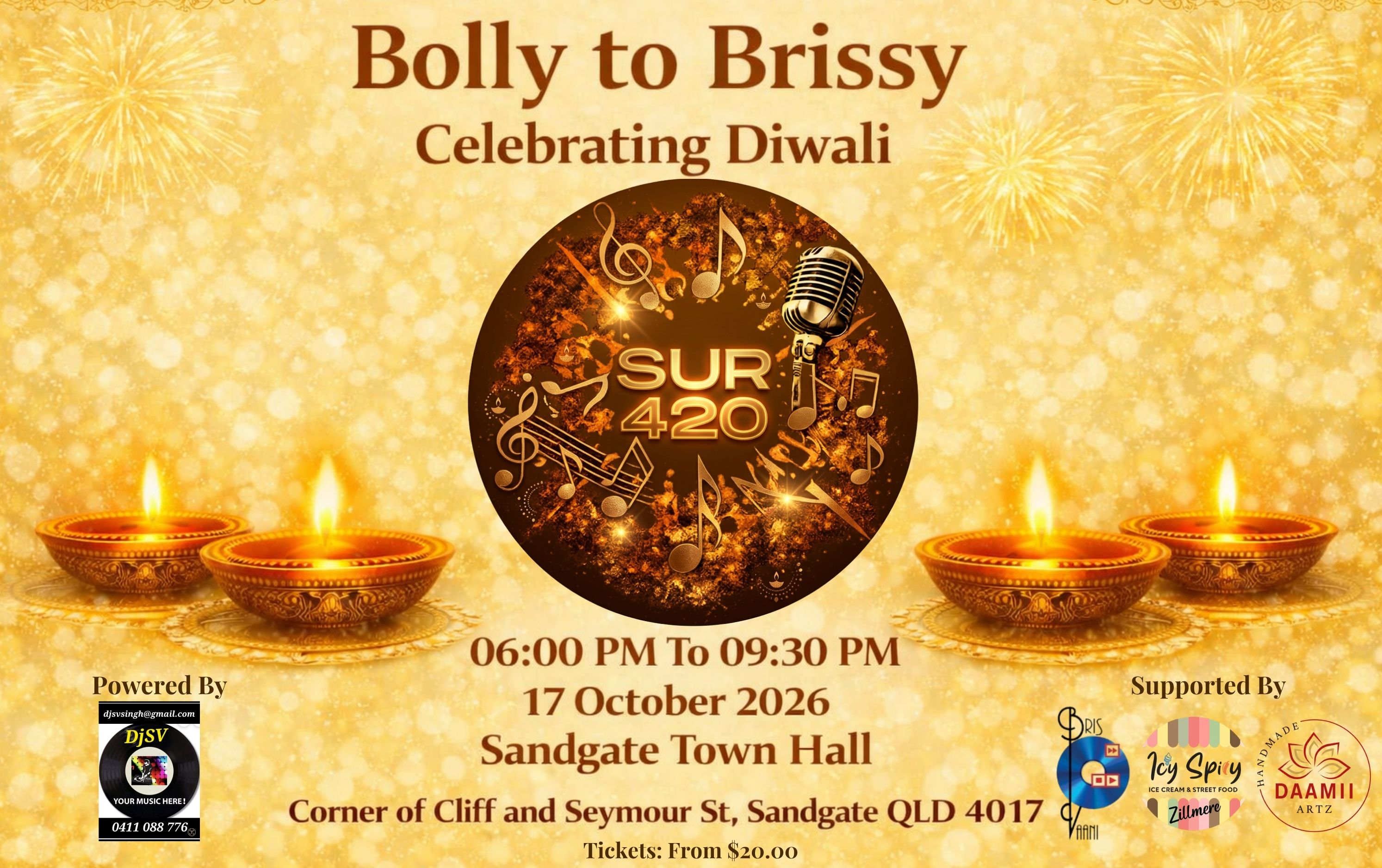 Bolly to Brissy Banner